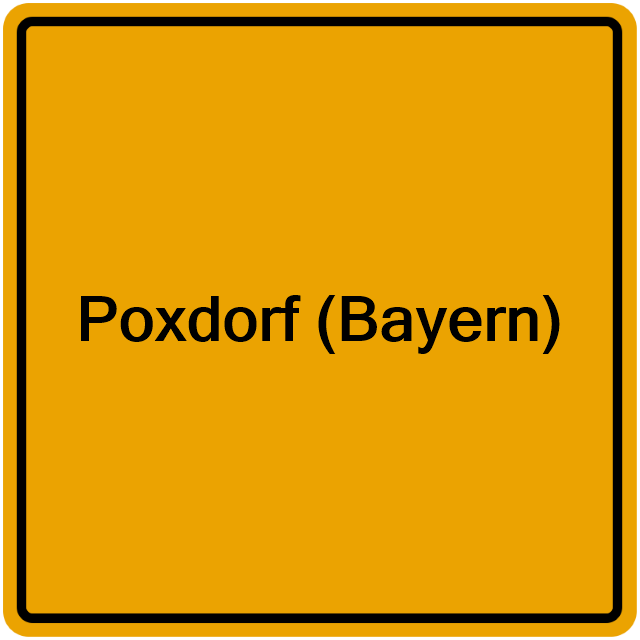 Einwohnermeldeamt24 Poxdorf (Bayern)